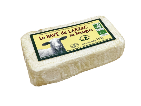 Le Pavé du Larzac au fénugrec BIO (150g)